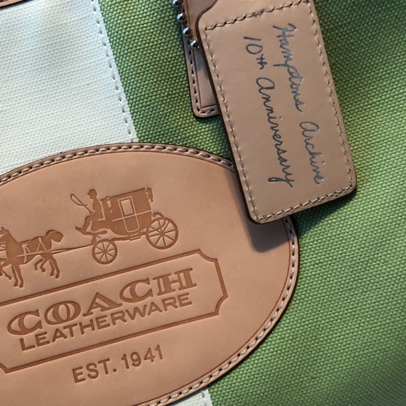 Coach W Rare Hamptons Archive 10th Anniversary - Picture 4 of 4